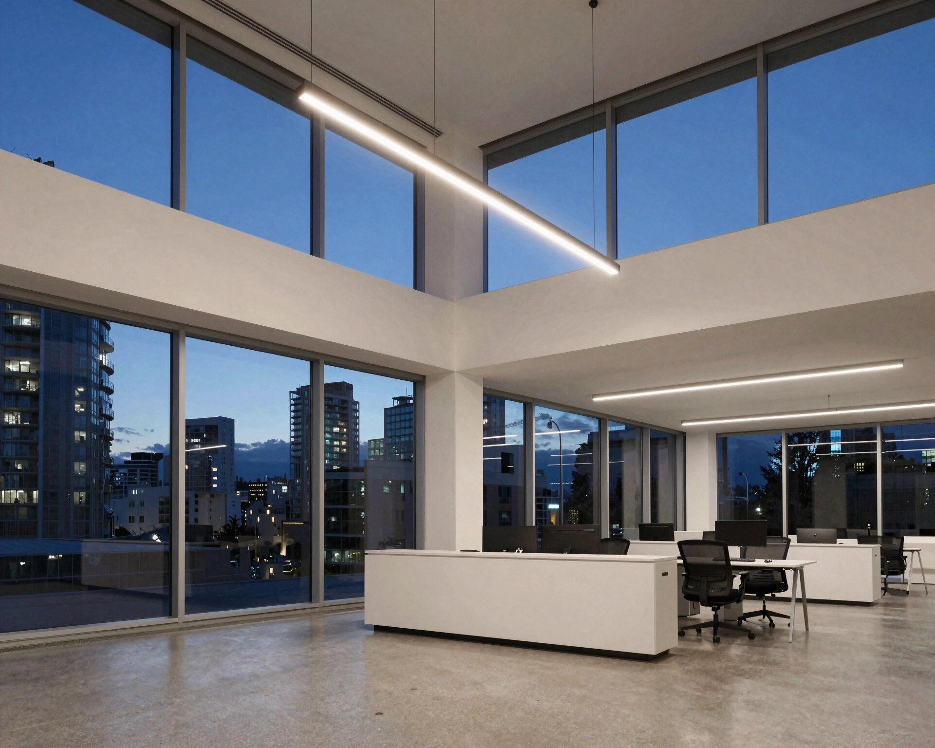 Commercial Office - Electrical service project by Venyelectrical Ltd.